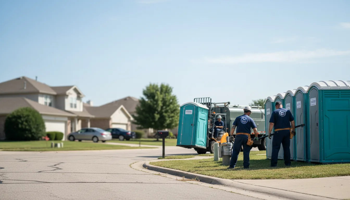 Porta Potty Rental in Brownell, KS near me